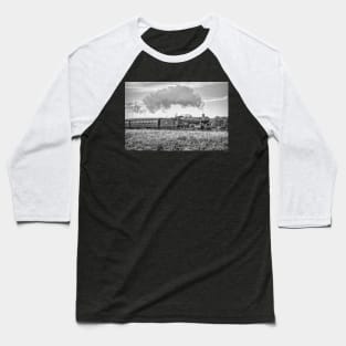 Witherslack Hall - Black and White Baseball T-Shirt